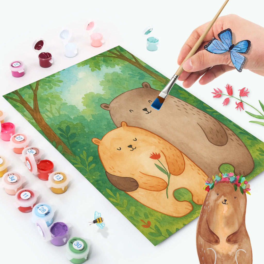 Paint by Numbers Bears in love Design Love, Loving, Two, Together, Marriage, Engagement, Proposal of marriage, Love gift, gift for her, gift for him, anniversary gift, Gift Girlfriend, In love, Proof of love, Bears, Partner, Gift Friend, Anniversary, Engaged, Girlfriend, Wedding anniversary, Boyfriend, Gift Wedding, Married, Bear