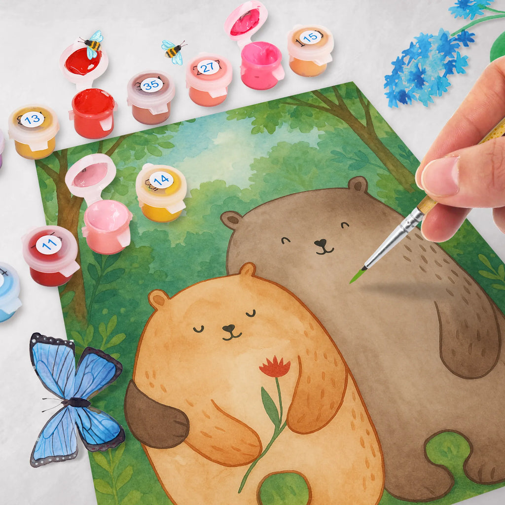 Paint by Numbers Bears in love Design Love, Loving, Two, Together, Marriage, Engagement, Proposal of marriage, Love gift, gift for her, gift for him, anniversary gift, Gift Girlfriend, In love, Proof of love, Bears, Partner, Gift Friend, Anniversary, Engaged, Girlfriend, Wedding anniversary, Boyfriend, Gift Wedding, Married, Bear