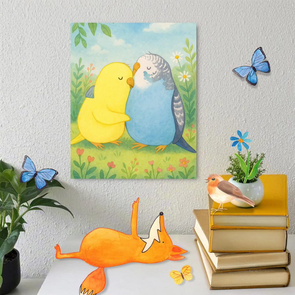 Malen nach Zahlen Wellensittich Liebe Design DIY, Ausmalbild, Bastelidee, Malen, Künstler, Kunstwerk, Malen nach Zahlen, Baseln, Kreativität, Liebe, Partner, Freund, Freundin, Ehemann, Ehefrau, Heiraten, Verlobung, Heiratsantrag, Liebesgeschenk, Jahrestag, Hocheitstag, Wellensittich, Vertrauen, Nähe, Kuscheln, Vögel