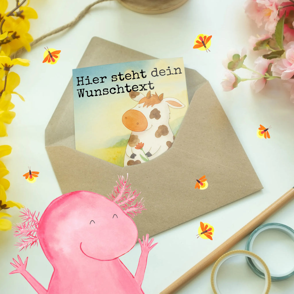 Personalised greetings card Krowa Design Grußkarte mit persönlichen Nachrichten, Grußkarten personalisiert, Grußkarte mit Namen, Grußkarte selbst gestalten, Personalisierte Grußkarte, Grußkarte selber drucken, Personalisiertere Klappkarte, Personalisierte Hochzeitskarte, Personalisierte Einladungskarte, Grußkarte als Geldgeschenk, Personalisierte Karte, Personalisierte Geburtstagskarte, Personalisierte Glückwunschkarte, Bauernhof, Hoftiere, Landwirt, Landwirtin, Milchkuh, Milch, Kuh, Magie, Motivtion, Kühe, Hof, Flausen, Spruch, Träume