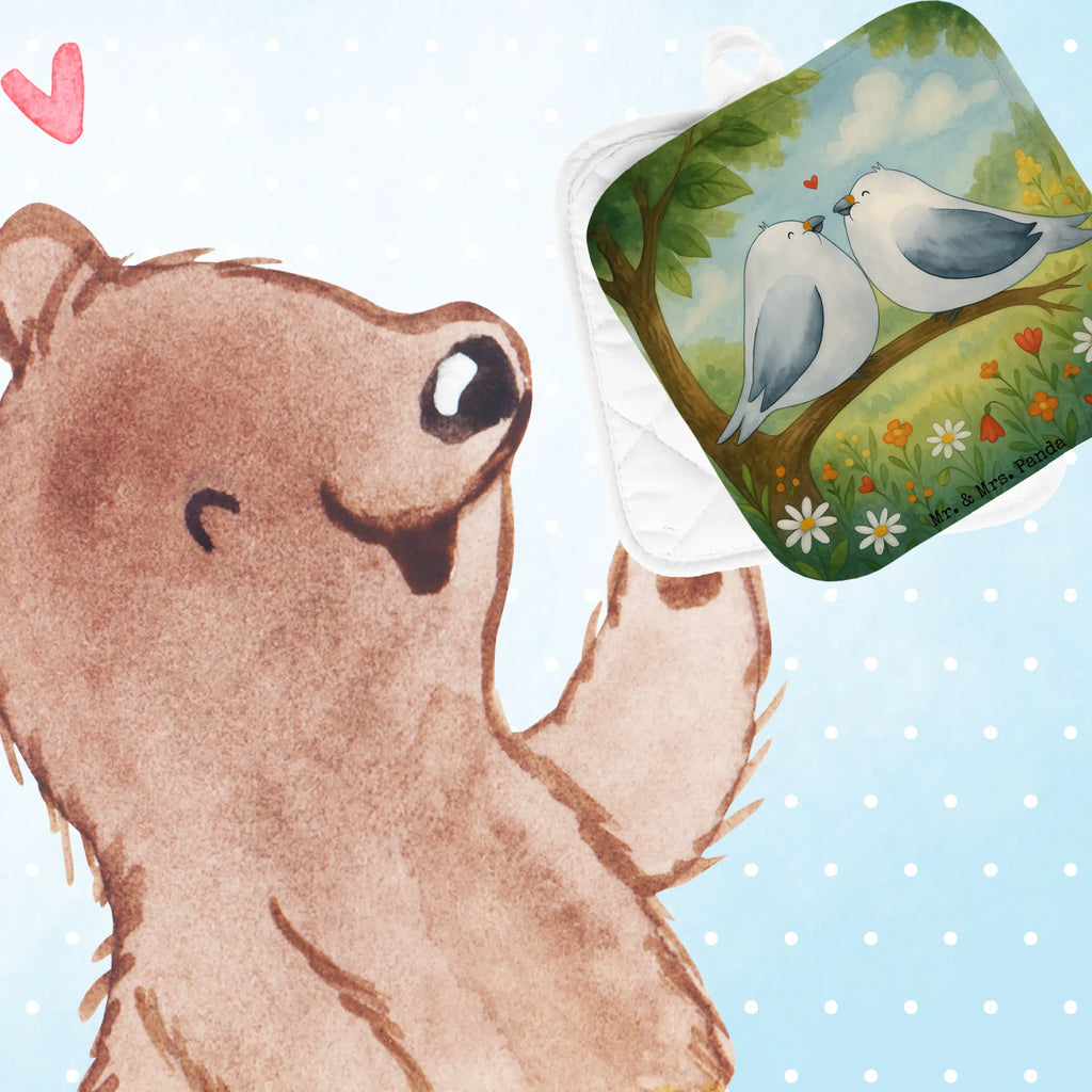 2-elementowy zestaw podkładek pod garnki Gołębia miłość Design Topfuntersetzer, Ofenhandschuh, Topflappen 2er Set, Topflappen lustig, Topflappenset, Ofenhandschuhe, Topflappen Set, Topflappen, Schöne Topflappen, Topflappen mit Spruch, Topfhandschuhe, Topfhandschuh, Liebe, Partner, Freund, Freundin, Ehemann, Ehefrau, Heiraten, Verlobung, Heiratsantrag, Liebesgeschenk, Jahrestag, Hocheitstag, Turteltäubchen, Geschenk Freundin, Hochzeitstag, Tauben, Geschenk Freund, Verheiratet, Verlobt, Verliebt, Geschenk Hochzeit, Turteltauben, Liebesbeweis