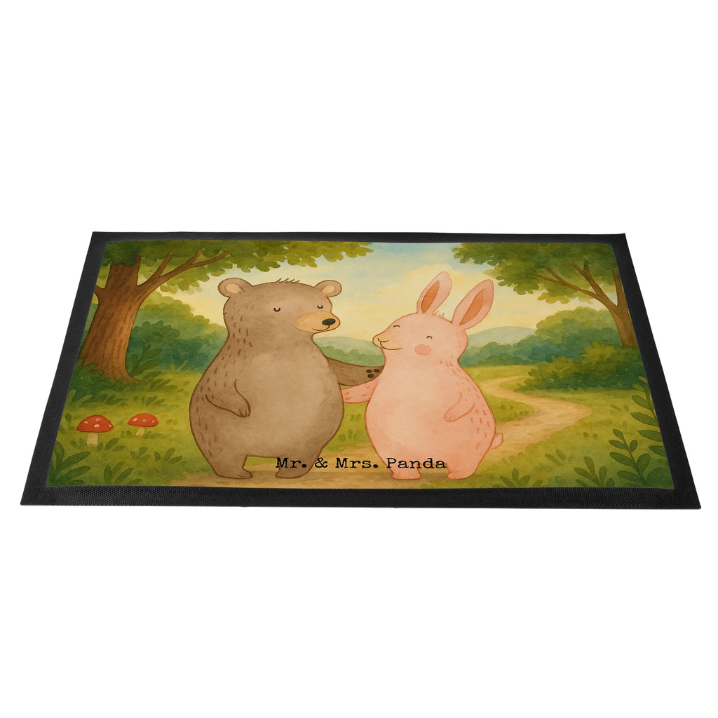 Doormat Niedźwiedź i królik Przytulać Design Matte, Fußabtreter außen, Fußabstreifer außen, Gummimatte, Fussmatten, Fußmatte waschbar, Schmutzmatte, Haustürmatte, Fußabstreifer, Motivfußmatte, Schmutzfangmatte, Eingangsteppich, Fußmatte außen, Vorleger, Fußmatten, Fussmatten online, Fußmatte außen wetterfest, Türmatte, Schmutzfangteppich, Gummi Matte, Schmutzfangmatte waschbar, Sauberlaufmatte, Türvorleger, Schmutzfänger, Fußmatte outdoor, Fußmatte innen, Fußabtreter, Liebe, Partner, Freund, Freundin, Ehemann, Ehefrau, Heiraten, Verlobung, Heiratsantrag, Liebesgeschenk, Jahrestag, Hocheitstag, bester Freund, best friends, Bär, Bärchen, Hase, Freunde