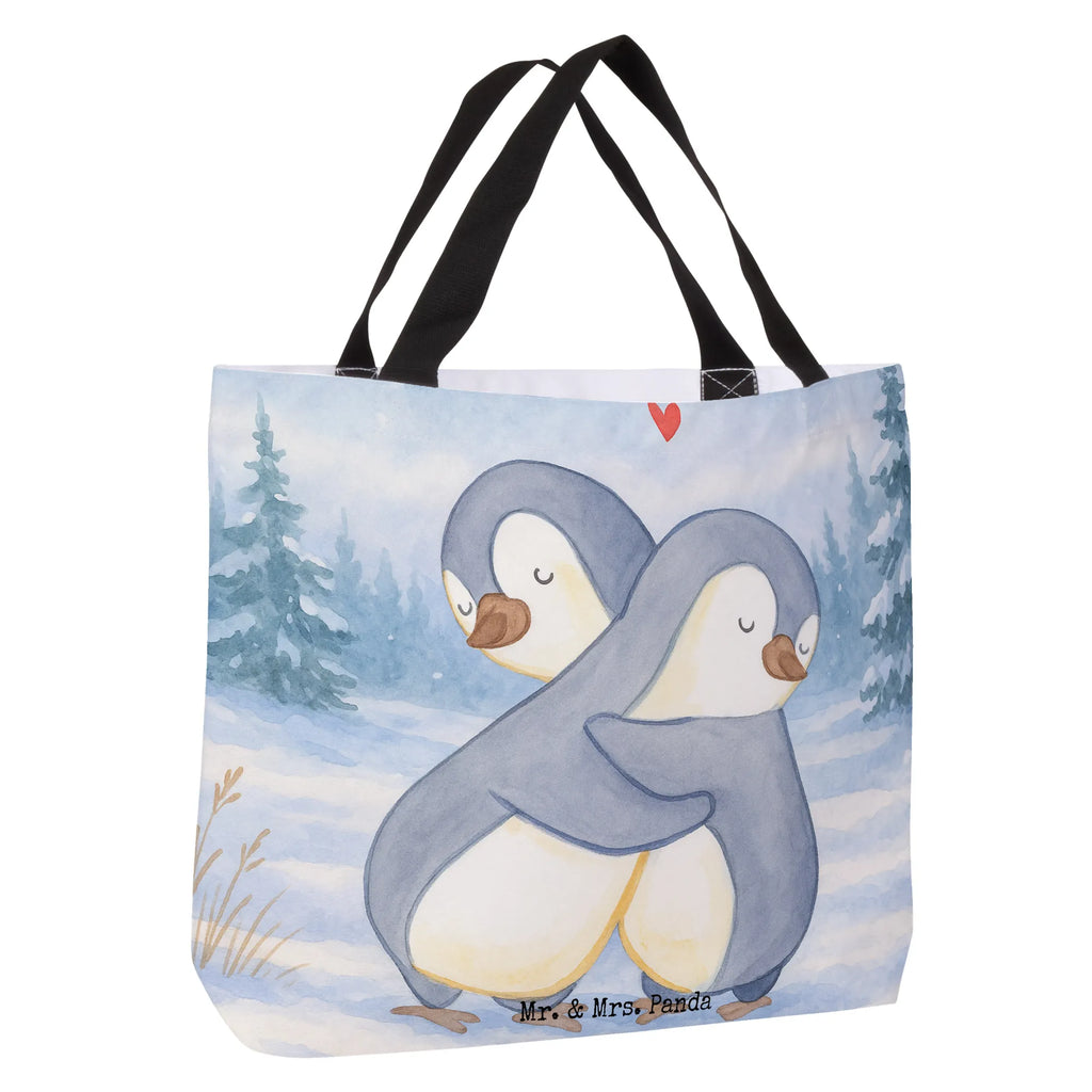 Shopper penguins Cuddle Design Freizeittasche, Shopper, Alltagstasche, Einkaufsbeutel, Strandtasche, Schultasche, Schulbeutel, Tragebeutel, Beutel, Einkaufstasche, Tasche, Liebe, Partner, Freund, Freundin, Ehemann, Ehefrau, Heiraten, Verlobung, Heiratsantrag, Liebesgeschenk, Jahrestag, Hocheitstag, Geschenk für Partner, Geschenk für Freundin, Mitbringsel, Hochzeitstag, für Männer, Geschenk für Frauen, Liebesbeweis, Valentinstag, für Ehemann
