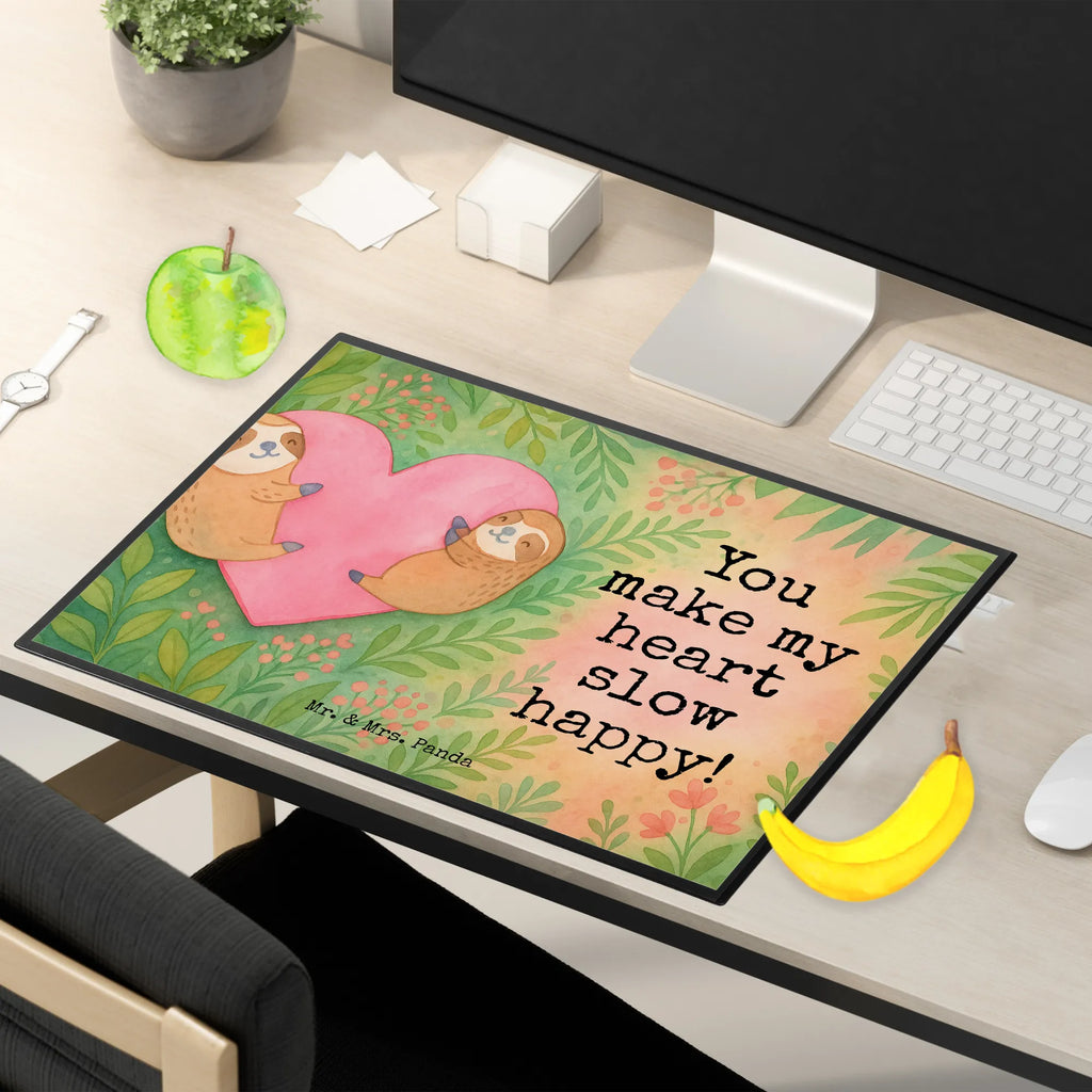 Schreibtischunterlage Faultiere Herz Design Schreibunterlage, Schreibtischauflage, Bürobedarf, Büroartikel, Schreibwaren, Schreibtisch Unterlagen, Schreibtischunterlage Groß, Liebe, Partner, Freund, Freundin, Ehemann, Ehefrau, Heiraten, Verlobung, Heiratsantrag, Liebesgeschenk, Jahrestag, Hocheitstag, Valentinstag, Geschenk für Frauen, Hochzeitstag, Mitbringsel, Geschenk für Freundin, Geschenk für Partner, Liebesbeweis, für Männer, für Ehemann