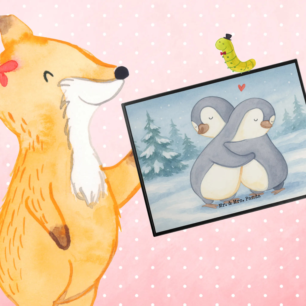 Podkładka na biurko pingwiny Przytulanie Design Schreibunterlage, Schreibtischauflage, Bürobedarf, Büroartikel, Schreibwaren, Schreibtisch Unterlagen, Schreibtischunterlage Groß, Liebe, Partner, Freund, Freundin, Ehemann, Ehefrau, Heiraten, Verlobung, Heiratsantrag, Liebesgeschenk, Jahrestag, Hocheitstag, Valentinstag, Geschenk für Frauen, Hochzeitstag, Mitbringsel, Geschenk für Freundin, Geschenk für Partner, Liebesbeweis, für Männer, für Ehemann