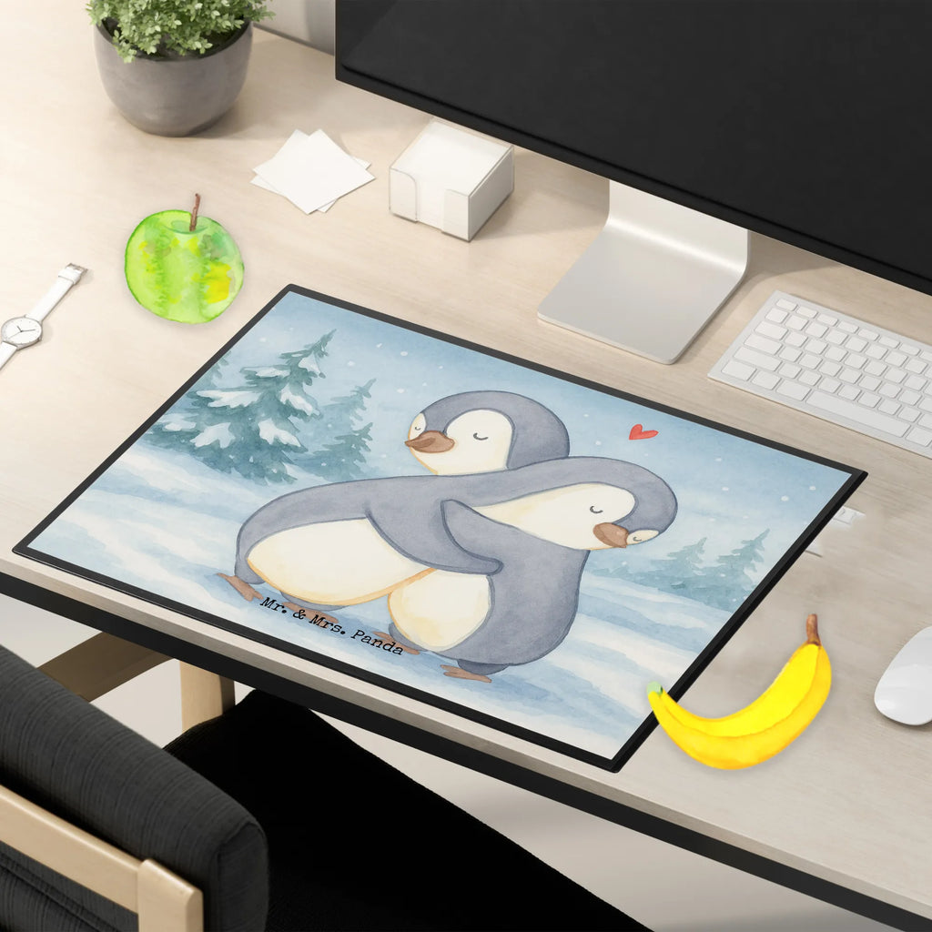 Podkładka na biurko pingwiny Przytulanie Design Schreibunterlage, Schreibtischauflage, Bürobedarf, Büroartikel, Schreibwaren, Schreibtisch Unterlagen, Schreibtischunterlage Groß, Liebe, Partner, Freund, Freundin, Ehemann, Ehefrau, Heiraten, Verlobung, Heiratsantrag, Liebesgeschenk, Jahrestag, Hocheitstag, Valentinstag, Geschenk für Frauen, Hochzeitstag, Mitbringsel, Geschenk für Freundin, Geschenk für Partner, Liebesbeweis, für Männer, für Ehemann