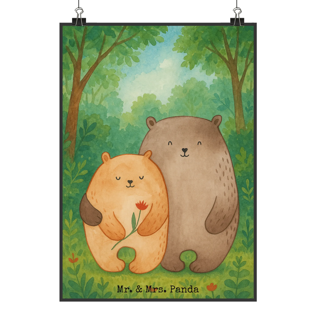 Poster Bären Liebe Design Designposter, Bild, Küchenposter, Handgemaltes Poster, Wanddeko, Wanddekoration, Raumdekoration, Mr. & Mrs. Panda Poster, Wanddeko Bild, Poster, Wandposter, Posterdruck, Kinderposter, Kunstdruck, Liebe, Partner, Freund, Freundin, Ehemann, Ehefrau, Heiraten, Verlobung, Heiratsantrag, Liebesgeschenk, Jahrestag, Hocheitstag, Verheiratet, Hochzeitstag, Geschenk Freund, Bären, Bär, Geschenk Hochzeit, Verliebt, Liebesbeweis, Verlobt, Geschenk Freundin, Bärchen