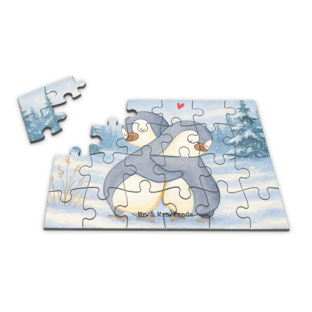 Puzzle Pingwiny Przytulanie Design Puzzle, Liebe, Partner, Freund, Freundin, Ehemann, Ehefrau, Heiraten, Verlobung, Heiratsantrag, Liebesgeschenk, Jahrestag, Hocheitstag, Valentinstag, Geschenk für Frauen, Hochzeitstag, Mitbringsel, Geschenk für Freundin, Geschenk für Partner, Liebesbeweis, für Männer, für Ehemann