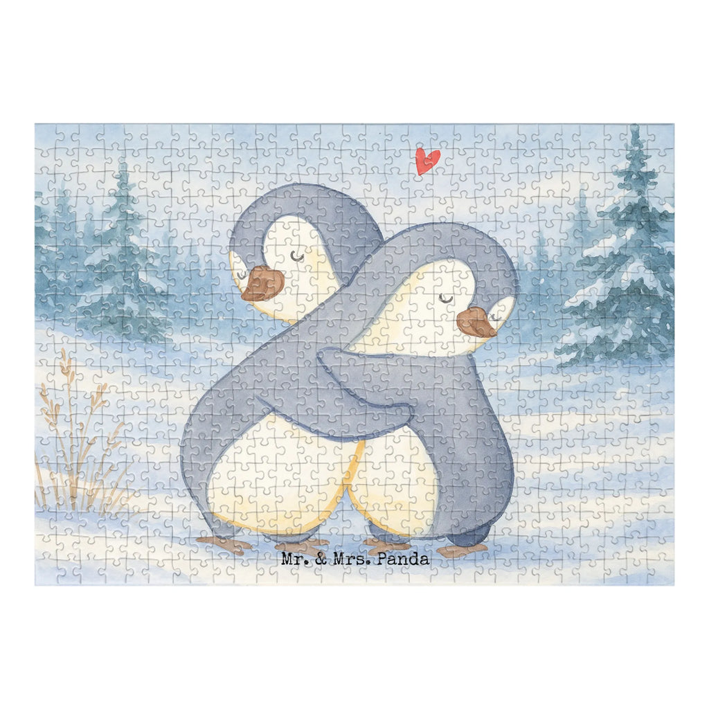 Puzzle Pingwiny Przytulanie Design Puzzle, Liebe, Partner, Freund, Freundin, Ehemann, Ehefrau, Heiraten, Verlobung, Heiratsantrag, Liebesgeschenk, Jahrestag, Hocheitstag, Valentinstag, Geschenk für Frauen, Hochzeitstag, Mitbringsel, Geschenk für Freundin, Geschenk für Partner, Liebesbeweis, für Männer, für Ehemann