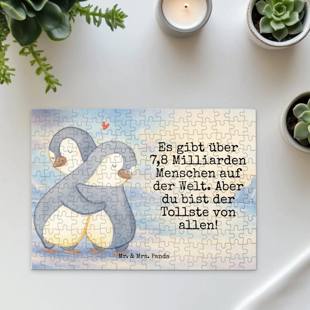 Puzzle penguins Cuddle Design Puzzle, Ehemann, Freundin, Freund, Partner, Liebe, Liebesgeschenk, Verlobung, Heiraten, Heiratsantrag, Hocheitstag, Ehefrau, Jahrestag, Liebesbeweis, Hochzeitstag, Geschenk für Frauen, für Ehemann, Geschenk für Freundin, Valentinstag, Geschenk für Partner, Mitbringsel, für Männer