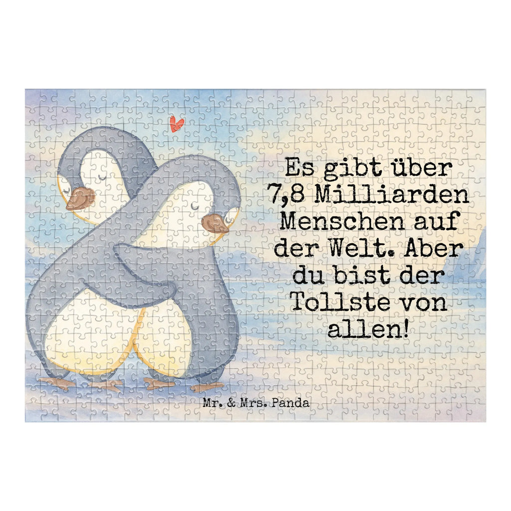 Puzzle penguins Cuddle Design Puzzle, Ehemann, Freundin, Freund, Partner, Liebe, Liebesgeschenk, Verlobung, Heiraten, Heiratsantrag, Hocheitstag, Ehefrau, Jahrestag, Liebesbeweis, Hochzeitstag, Geschenk für Frauen, für Ehemann, Geschenk für Freundin, Valentinstag, Geschenk für Partner, Mitbringsel, für Männer