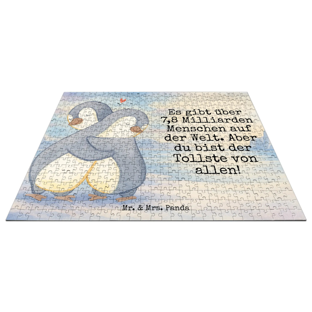 Puzzle penguins Cuddle Design Puzzle, Ehemann, Freundin, Freund, Partner, Liebe, Liebesgeschenk, Verlobung, Heiraten, Heiratsantrag, Hocheitstag, Ehefrau, Jahrestag, Liebesbeweis, Hochzeitstag, Geschenk für Frauen, für Ehemann, Geschenk für Freundin, Valentinstag, Geschenk für Partner, Mitbringsel, für Männer