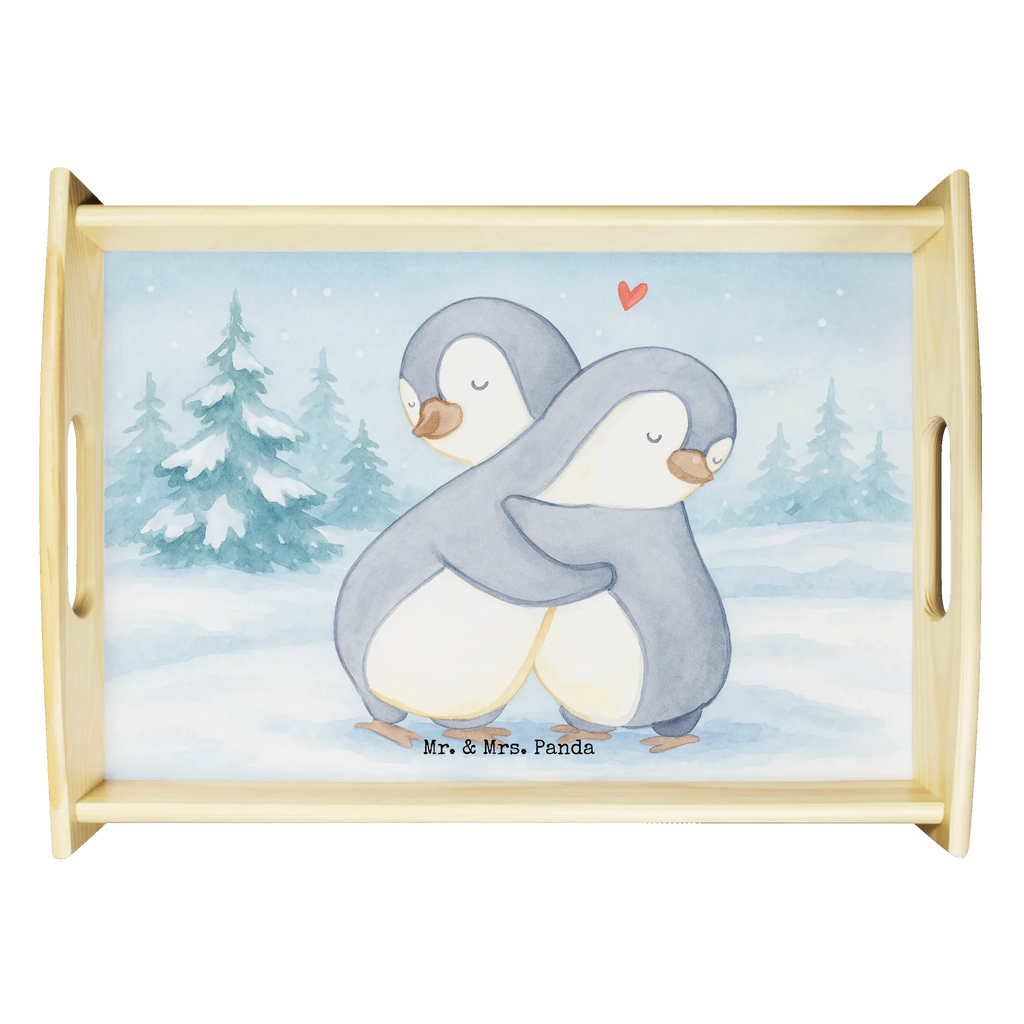 Serviertablett Pinguine Kuscheln Design Küchentablett, Dekotablett, Tablett, Frühstückstablett, Serviertablett, Holztablett, Liebe, Partner, Freund, Freundin, Ehemann, Ehefrau, Heiraten, Verlobung, Heiratsantrag, Liebesgeschenk, Jahrestag, Hocheitstag, Geschenk für Partner, Geschenk für Frauen, Liebesbeweis, für Männer, Geschenk für Freundin, Valentinstag, für Ehemann, Mitbringsel, Hochzeitstag