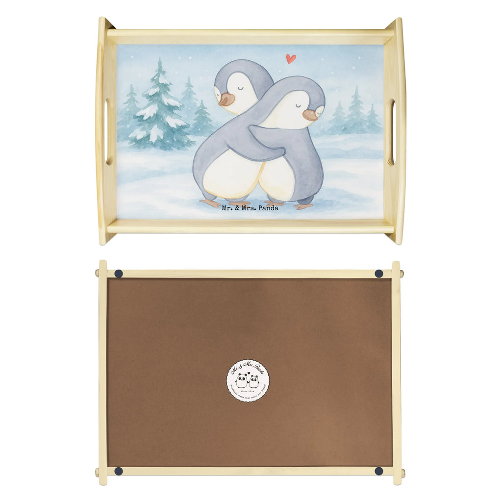 Serviertablett Pinguine Kuscheln Design Küchentablett, Dekotablett, Tablett, Frühstückstablett, Serviertablett, Holztablett, Liebe, Partner, Freund, Freundin, Ehemann, Ehefrau, Heiraten, Verlobung, Heiratsantrag, Liebesgeschenk, Jahrestag, Hocheitstag, Geschenk für Partner, Geschenk für Frauen, Liebesbeweis, für Männer, Geschenk für Freundin, Valentinstag, für Ehemann, Mitbringsel, Hochzeitstag