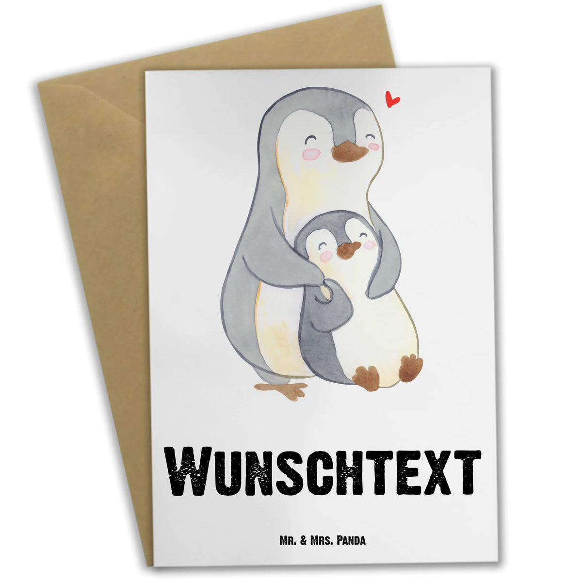 Personalised greetings card Penguin Mommy Mother's Day gifts, Mom gifts, Mom's birthday