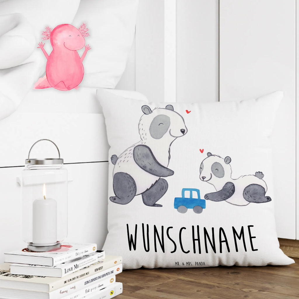 Personalised cushion Panda ojciec Kissen, personalisiert, Name, Wunschname, bedrucken, Kopfkissen, Vatertag Geschenk, Papa Geschenke, Vater Geburtstag, Vatertag, Papa Geschenk, Papi Geschenk, Vater Geschenk, Vater Handwerker