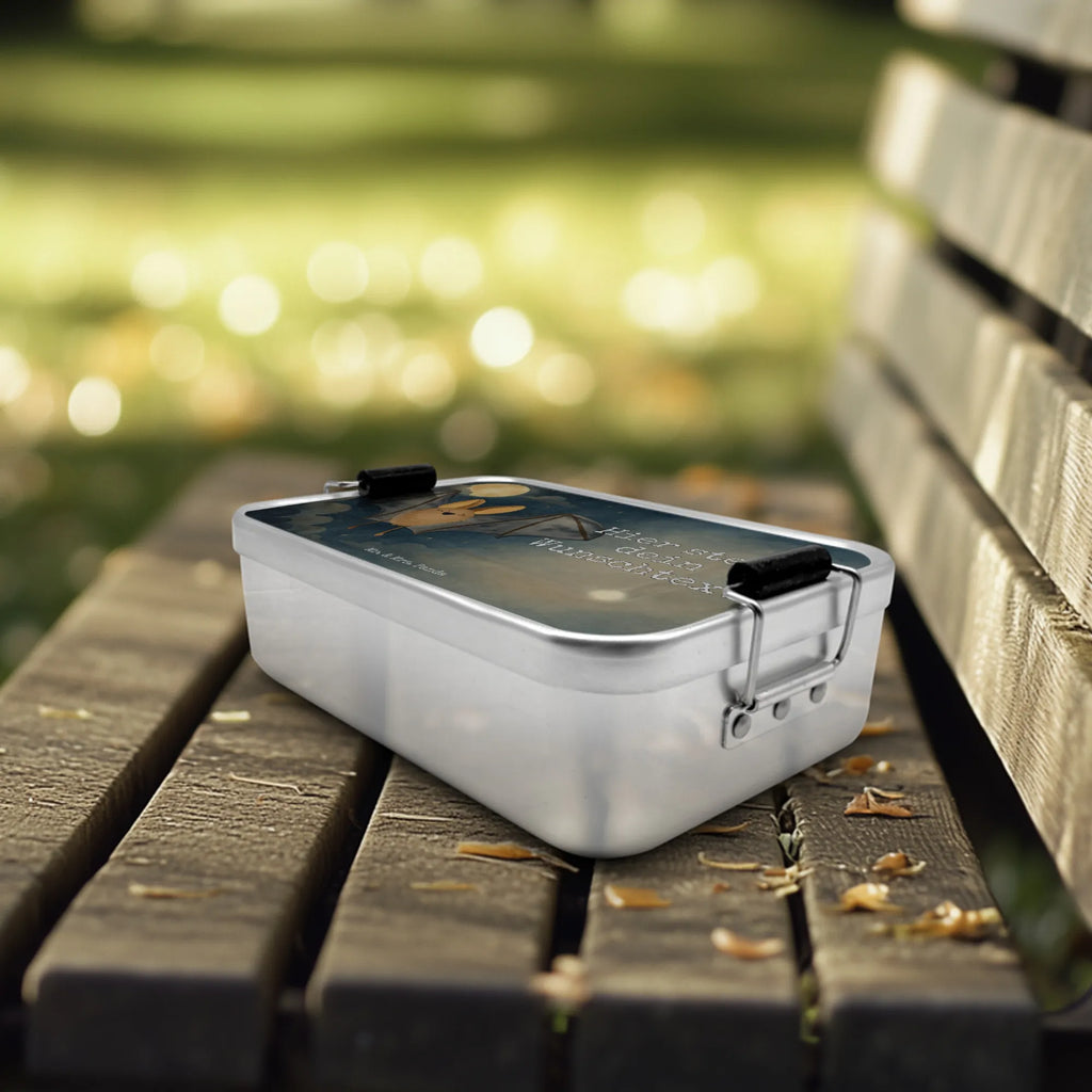 Personalized Metal Lunch Box bat wing Design Kindergarten, Brotdose, Brotdose mit Namen, Geschenk mit Namen, Brotbox, Schule, Brotbox mit Namen, Uni, Tiermotive, Gute Laune, lustige Sprüche, Tiere