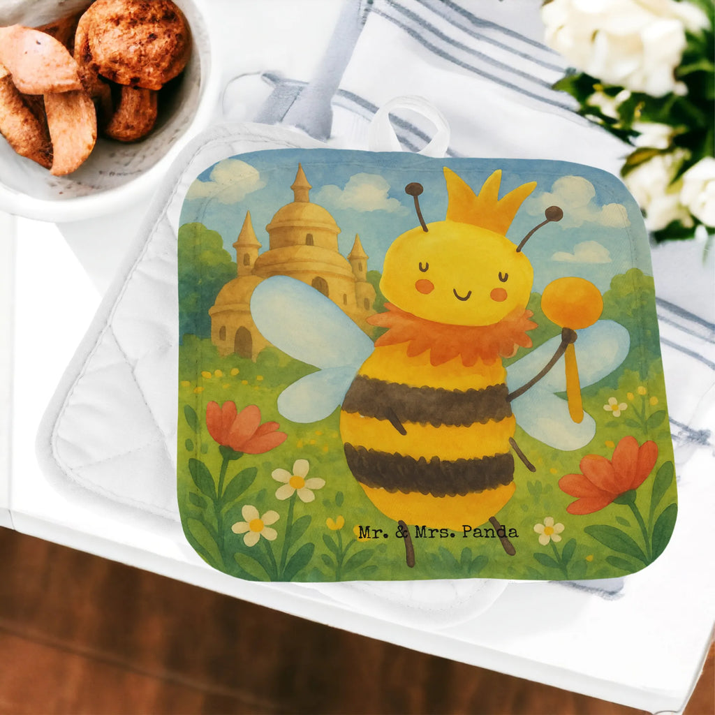 2-elementowy zestaw podkładek pod garnki pszczoła król Design Topflappen, Topfuntersetzer, Ofenhandschuh, Topflappen Set, Topflappen lustig, Topflappen mit Spruch, Ofenhandschuhe, Topfhandschuhe, Topfhandschuh, Topflappenset, Topflappen 2er Set, Schöne Topflappen, Biene, Wespe, Hummel