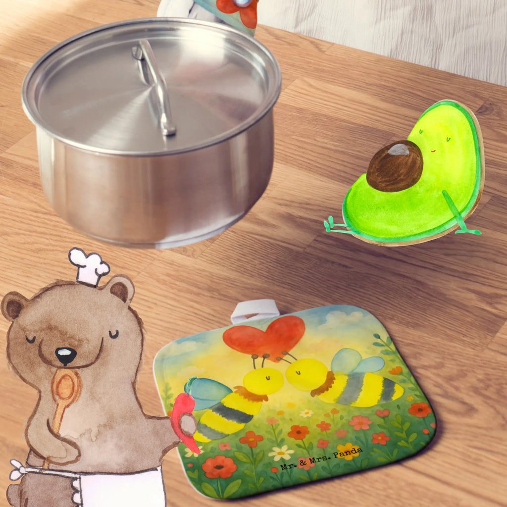 2-elementowy zestaw podkładek pod garnki pszczoła miłość Design Topflappen, Topfuntersetzer, Ofenhandschuh, Topflappen Set, Topflappen lustig, Topflappen mit Spruch, Ofenhandschuhe, Topfhandschuhe, Topfhandschuh, Topflappenset, Topflappen 2er Set, Schöne Topflappen, Biene, Wespe, Hummel