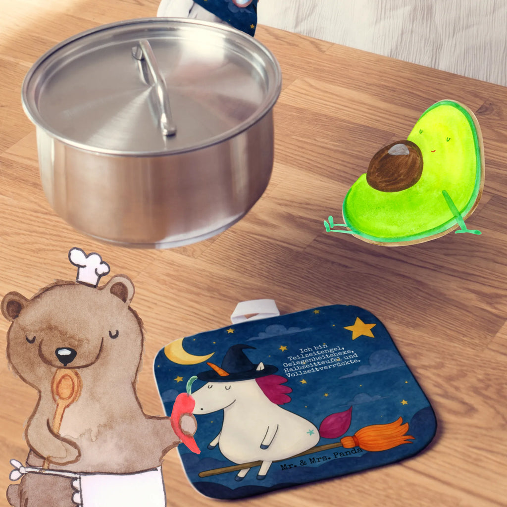 2er Set Topflappen  Einhorn Hexe Design Topflappen, Topfuntersetzer, Ofenhandschuh, Topflappen Set, Topflappen lustig, Topflappen mit Spruch, Ofenhandschuhe, Topfhandschuhe, Topfhandschuh, Topflappenset, Topflappen 2er Set, Schöne Topflappen, Einhorn, Einhörner, Einhorn Deko, Unicorn, Frau, Ehefrau, Hexe, Teufel, Engel, Verrückte, Freundin, Leben, Zicke