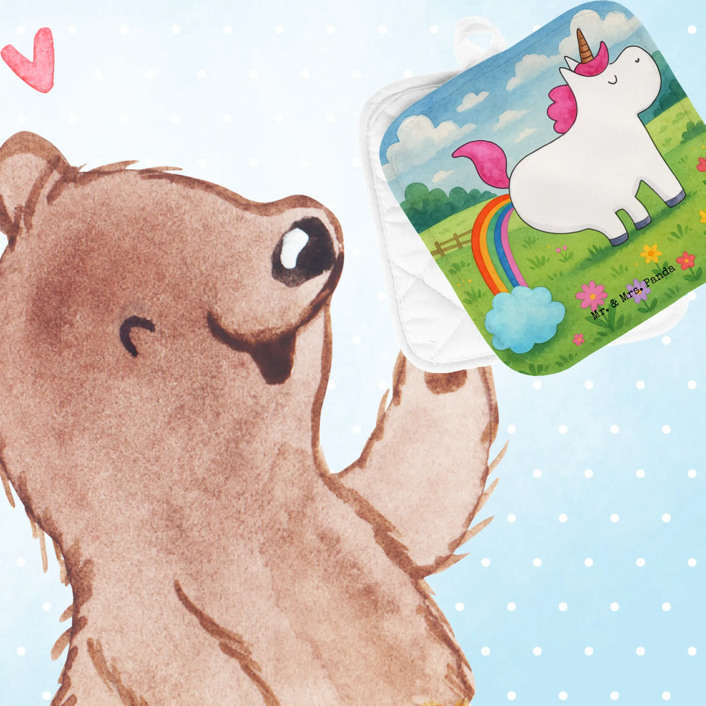 2-elementowy zestaw podkładek pod garnki Jednorożec puszczać bąki Design Topflappen, Topfuntersetzer, Ofenhandschuh, Topflappen Set, Topflappen lustig, Topflappen mit Spruch, Ofenhandschuhe, Topfhandschuhe, Topfhandschuh, Topflappenset, Topflappen 2er Set, Schöne Topflappen, Einhorn, Einhörner, Einhorn Deko, Unicorn, Pups, Regenbogen, Glitzer, Einhornpower, Erwachsenwerden, Spaß, lustig, Freundin