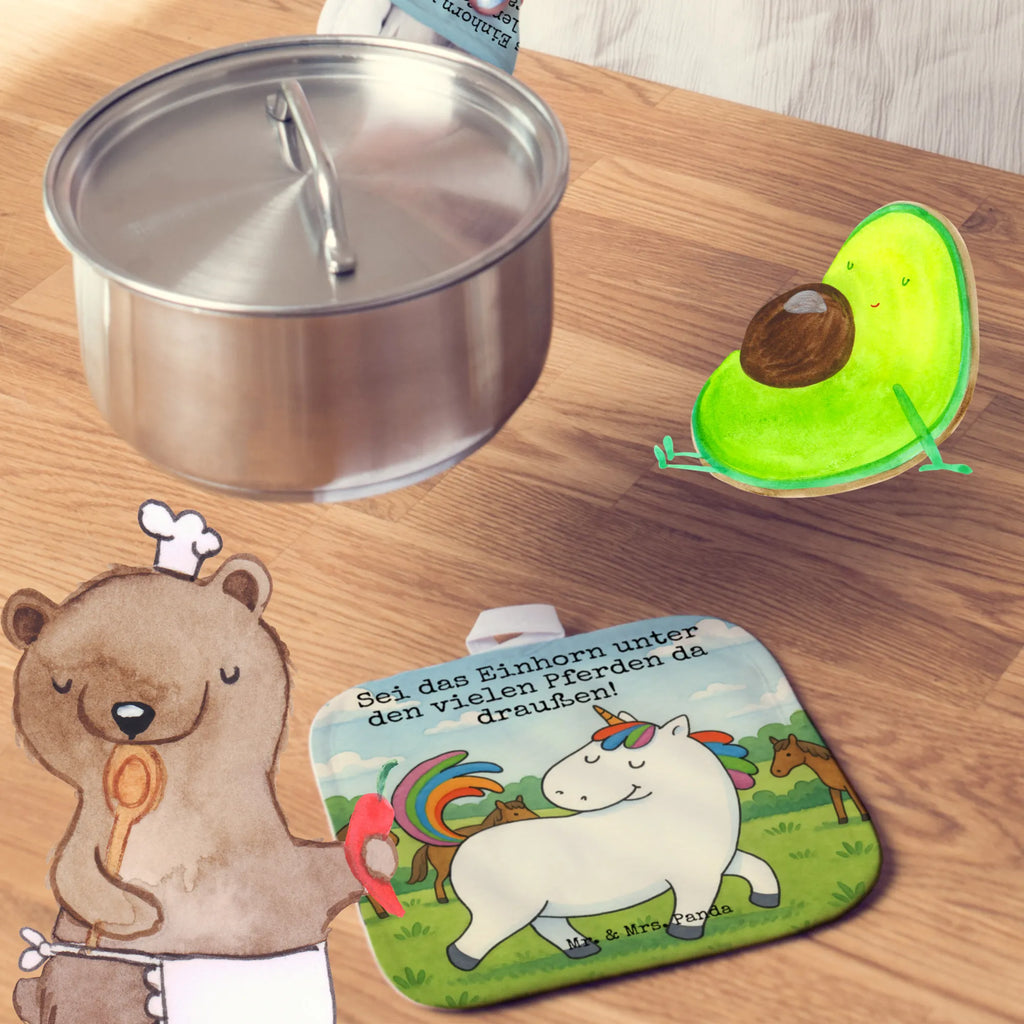 2er Set Topflappen  Einhorn Stolzieren Design Topflappen, Topfuntersetzer, Ofenhandschuh, Topflappen Set, Topflappen lustig, Topflappen mit Spruch, Ofenhandschuhe, Topfhandschuhe, Topfhandschuh, Topflappenset, Topflappen 2er Set, Schöne Topflappen, Einhorn, Einhörner, Einhorn Deko, Unicorn, stolz, anders, bunt, Pferd, Reiter, Reiten, Freundin, Geschenk