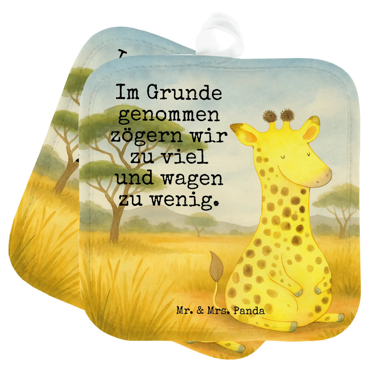 Pot holder giraffe Satisfied Design Africa, Adventure