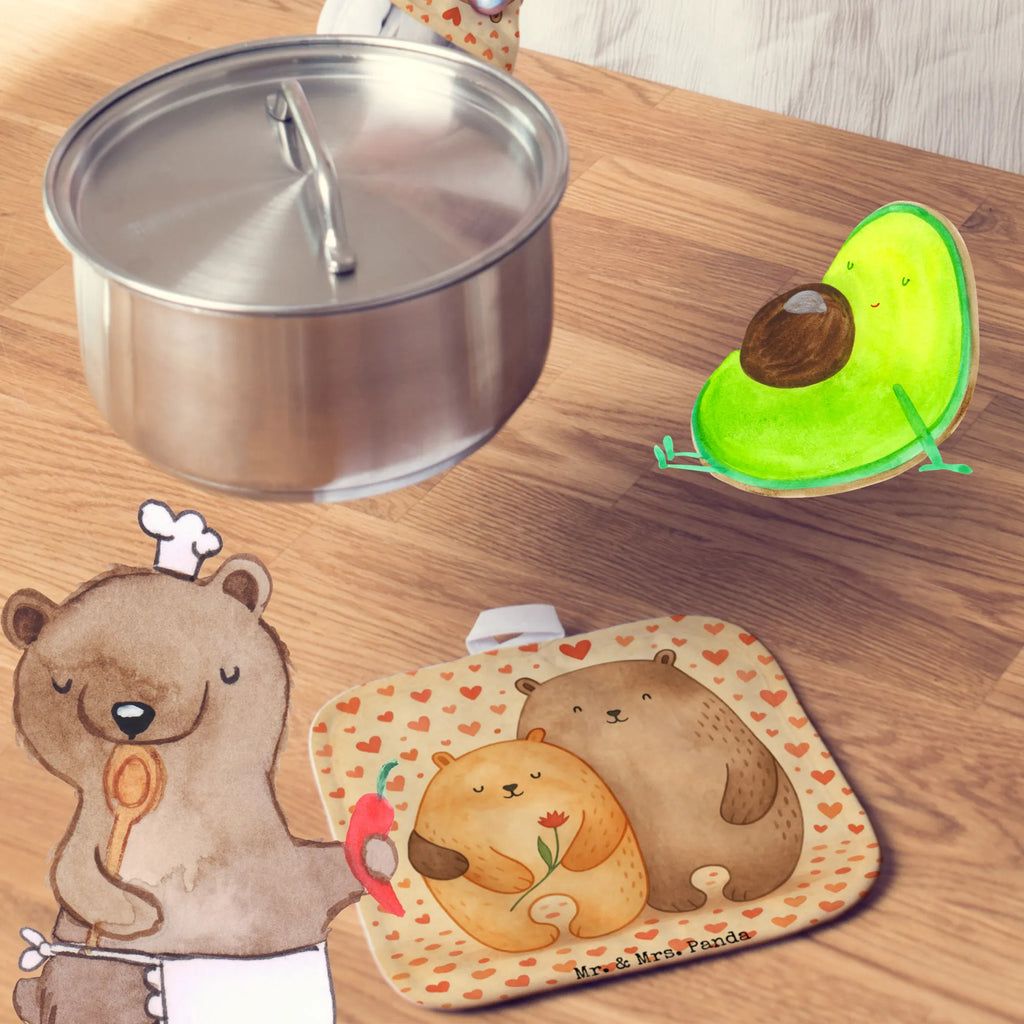 2-elementowy zestaw podkładek pod garnki Miłość niedźwiedzi Design Topflappenset, Topflappen, Topflappen 2er Set, Ofenhandschuh, Topflappen lustig, Topflappen Set, Topfuntersetzer, Ofenhandschuhe, Topfhandschuh, Topfhandschuhe, Schöne Topflappen, Topflappen mit Spruch, Liebe, Partner, Freund, Freundin, Ehemann, Ehefrau, Heiraten, Verlobung, Heiratsantrag, Liebesgeschenk, Jahrestag, Hocheitstag, Hochzeitstag, Verheiratet, Bär, Verlobt, Bärchen, Geschenk Freund, Verliebt, Bären, Liebesbeweis, Geschenk Hochzeit, Geschenk Freundin