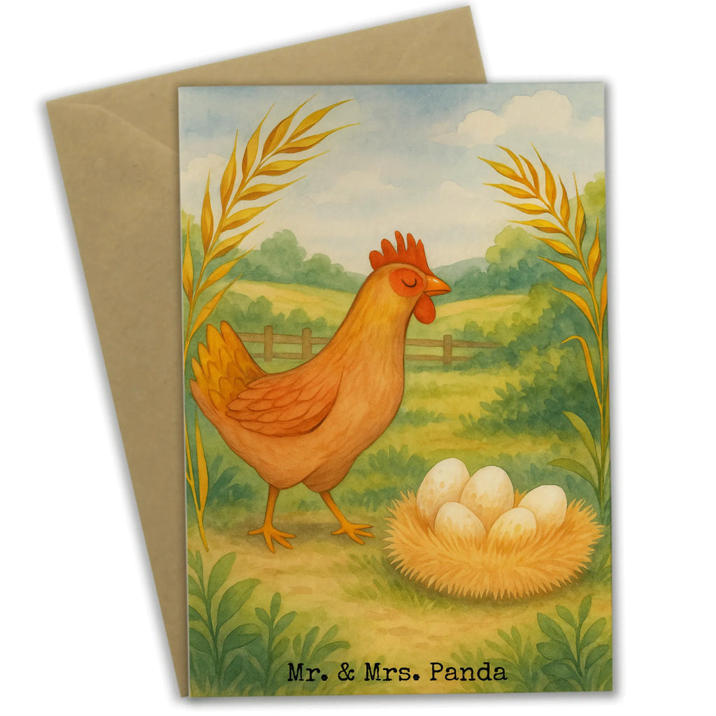 Kartka okolicznościowa kurczak Dumny Design Klappkarte, Hochzeitskarte, Geburtstagskarte, Einladungskarte, Glückwunschkarte, Grußkarte, Karte, Ansichtskarten, Bauernhof, Hoftiere, Landwirt, Landwirtin, Motivation, Henne, Eier, Hühner, Landleben, Magie, Geburt, Hof, Hahn, Schwangerschaft, Spruch