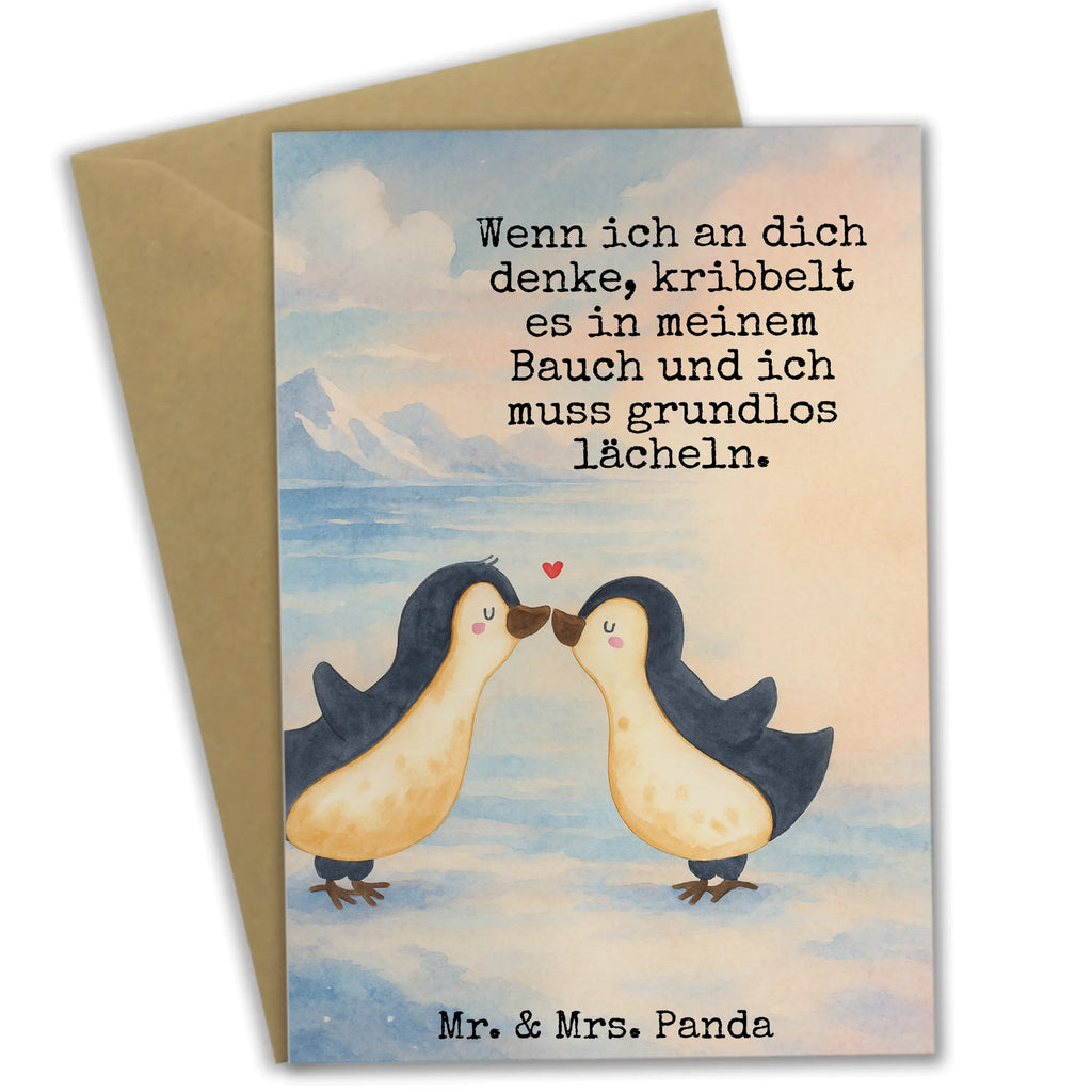 Grußkarte Pinguine Kuss Design Grußkarte, Klappkarte, Einladungskarte, Glückwunschkarte, Hochzeitskarte, Geburtstagskarte, Karte, Ansichtskarten, Liebe, Partner, Freund, Freundin, Ehemann, Ehefrau, Heiraten, Verlobung, Heiratsantrag, Liebesgeschenk, Jahrestag, Hocheitstag, Valentinstag, Geschenk für Frauen, Hochzeitstag, Mitbringsel, Geschenk für Freundin, Geschenk für Partner, Liebesbeweis, für Männer, für Ehemann