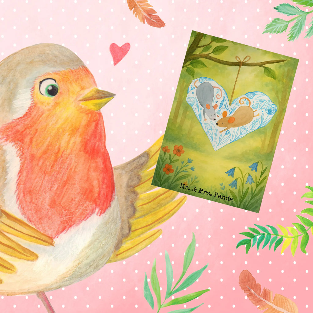 Greetings card Mice heart Design Grußkarte, Klappkarte, Einladungskarte, Glückwunschkarte, Hochzeitskarte, Geburtstagskarte, Karte, Ansichtskarten, Liebe, Partner, Freund, Freundin, Ehemann, Ehefrau, Heiraten, Verlobung, Heiratsantrag, Liebesgeschenk, Jahrestag, Hocheitstag, Maus, Mäuse, Liebesbotschaft, Liebesbeweis, Hochzeit, Lieblingsmensch, Gemeinsamkeit, Love, Geschenk für zwei