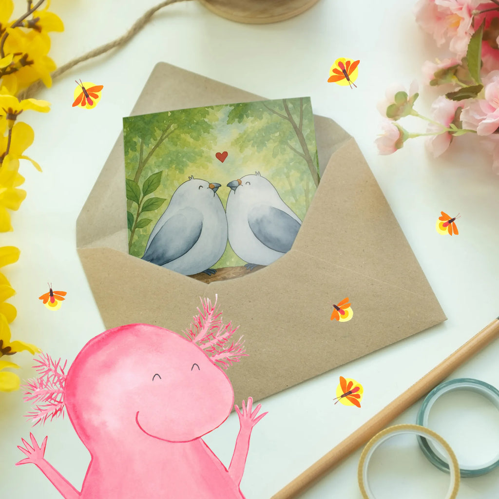 Greetings card Turtledoves in love Design Grußkarte, Klappkarte, Einladungskarte, Glückwunschkarte, Hochzeitskarte, Geburtstagskarte, Karte, Ansichtskarten, Liebe, Partner, Freund, Freundin, Ehemann, Ehefrau, Heiraten, Verlobung, Heiratsantrag, Liebesgeschenk, Jahrestag, Hocheitstag, Turteltauben, Turteltäubchen, Tauben, Verliebt, Verlobt, Verheiratet, Geschenk Freundin, Geschenk Freund, Liebesbeweis, Hochzeitstag, Geschenk Hochzeit