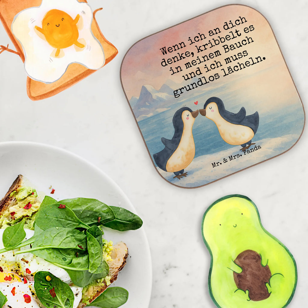 Square coaster penguins kiss Design Untersetzer, Bierdeckel, Glasuntersetzer, Untersetzer Gläser, Getränkeuntersetzer, Untersetzer aus Holz, Untersetzer für Gläser, Korkuntersetzer, Untersetzer Holz, Holzuntersetzer, Tassen Untersetzer, Untersetzer Design, Liebe, Partner, Freund, Freundin, Ehemann, Ehefrau, Heiraten, Verlobung, Heiratsantrag, Liebesgeschenk, Jahrestag, Hocheitstag, Valentinstag, Geschenk für Frauen, Hochzeitstag, Mitbringsel, Geschenk für Freundin, Geschenk für Partner, Liebesbeweis, für Männer, für Ehemann