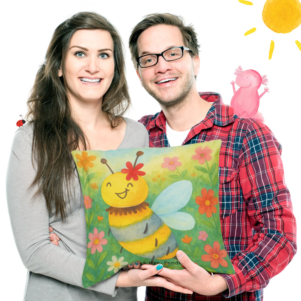 40x40 Kissen Biene Blume Design Kissenhülle, Kopfkissen, Sofakissen, Dekokissen, Motivkissen, sofakissen, sitzkissen, Kissen, Kissenbezüge, Kissenbezug 40x40, Kissen 40x40, Kissenhülle 40x40, Zierkissen, Couchkissen, Dekokissen Sofa, Sofakissen 40x40, Dekokissen 40x40, Kopfkissen 40x40, Kissen 40x40 Waschbar, Biene, Wespe, Hummel
