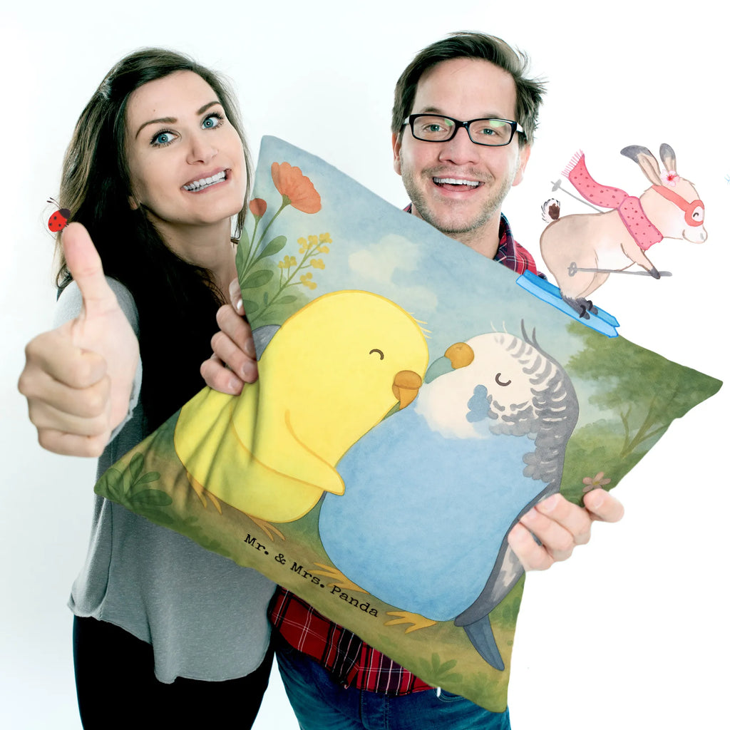 Cushion Parakeets in love Design Zierkissen, Sofakissen, Kissenhülle 40x40, Kissenbezüge, Couchkissen, Dekokissen, Sofakissen 40x40, Kissen 40x40 Waschbar, Kopfkissen, Dekokissen Sofa, Kissenbezug 40x40, Dekokissen 40x40, sitzkissen, Kissen 40x40, Kissen, sofakissen, Motivkissen, Kissenhülle, Kopfkissen 40x40, Liebe, Partner, Freund, Freundin, Ehemann, Ehefrau, Heiraten, Verlobung, Heiratsantrag, Liebesgeschenk, Jahrestag, Hocheitstag, Vögel, Wellensittich, Vertrauen, Kuscheln, Nähe