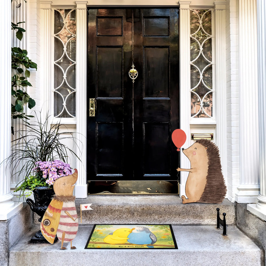 Doormat Parakeets in love Design Fußabstreifer, Schmutzfänger, Fußabtreter, Fußabtreter außen, Schmutzfangmatte, Fußmatte innen, Motivfußmatte, Schmutzfangmatte waschbar, Türmatte, Gummimatte, Fußmatten, Fußmatte außen, Fussmatten, Fußmatte outdoor, Türvorleger, Vorleger, Eingangsteppich, Fußmatte außen wetterfest, Schmutzfangteppich, Sauberlaufmatte, Fussmatten online, Fußabstreifer außen, Matte, Gummi Matte, Schmutzmatte, Haustürmatte, Fußmatte waschbar, Liebe, Partner, Freund, Freundin, Ehemann, Ehefrau, Heiraten, Verlobung, Heiratsantrag, Liebesgeschenk, Jahrestag, Hocheitstag, Vertrauen, Nähe, Wellensittich, Vögel, Kuscheln