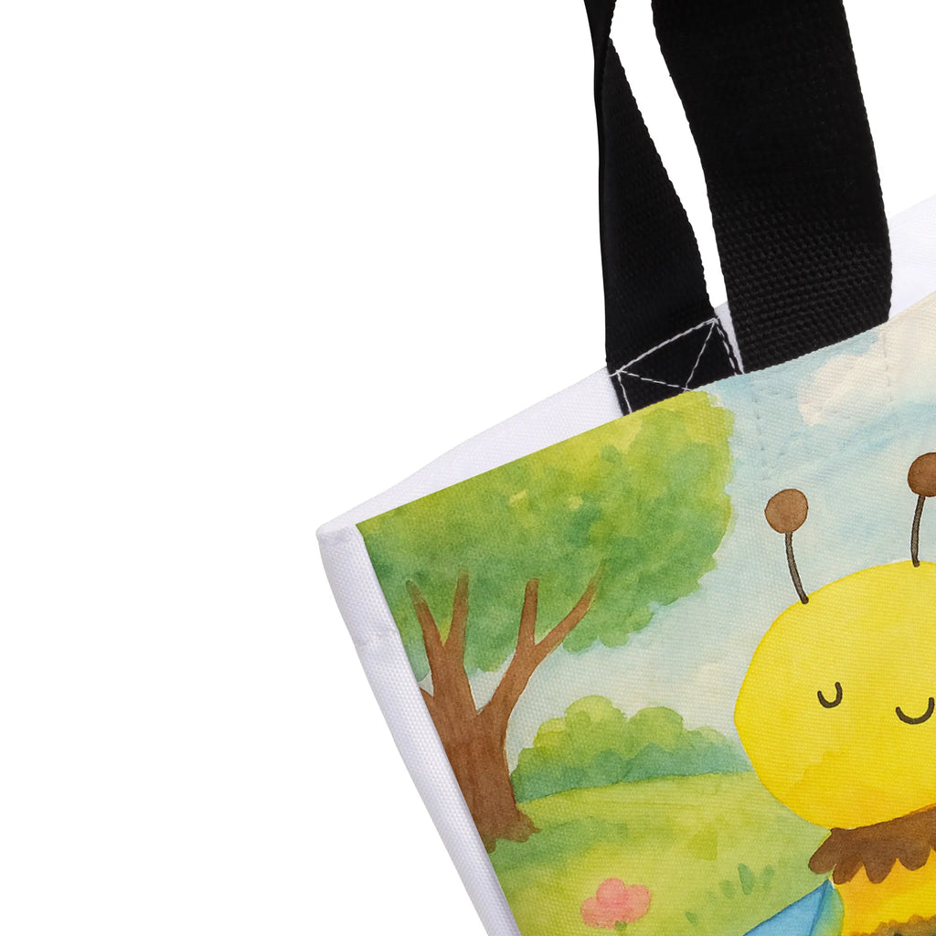 Shopper bee In love Design Beutel, Einkaufstasche, Tasche, Strandtasche, Einkaufsbeutel, Shopper, Schultasche, Freizeittasche, Tragebeutel, Schulbeutel, Alltagstasche, Biene, Wespe, Hummel