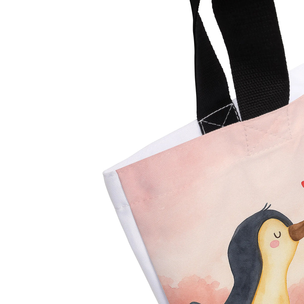 Shopper penguins kiss Design Alltagstasche, Einkaufstasche, Shopper, Einkaufsbeutel, Schulbeutel, Schultasche, Beutel, Tragebeutel, Strandtasche, Freizeittasche, Tasche, Liebe, Partner, Freund, Freundin, Ehemann, Ehefrau, Heiraten, Verlobung, Heiratsantrag, Liebesgeschenk, Jahrestag, Hocheitstag, für Ehemann, Mitbringsel, Geschenk für Frauen, Geschenk für Freundin, für Männer, Geschenk für Partner, Valentinstag, Liebesbeweis, Hochzeitstag