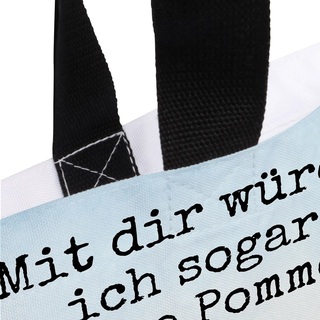 Shopper Pinguin Pommes Design Beutel, Einkaufstasche, Tasche, Strandtasche, Einkaufsbeutel, Shopper, Schultasche, Freizeittasche, Tragebeutel, Schulbeutel, Alltagstasche, Liebe, Partner, Freund, Freundin, Ehemann, Ehefrau, Heiraten, Verlobung, Heiratsantrag, Liebesgeschenk, Jahrestag, Hocheitstag, Valentinstag, Geschenk für Frauen, Hochzeitstag, Mitbringsel, Geschenk für Freundin, Geschenk für Partner, Liebesbeweis, für Männer, für Ehemann