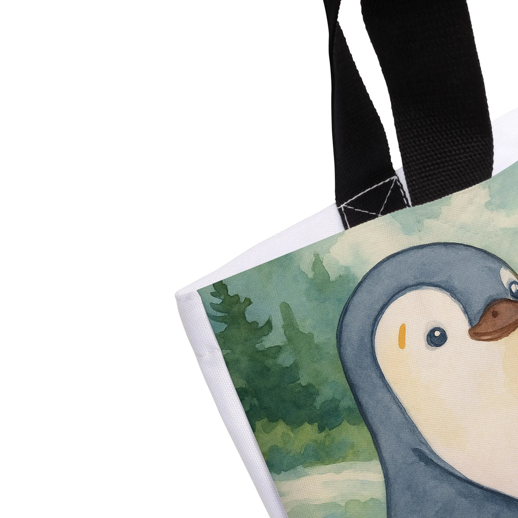 Shopper Pinguine trösten Design Strandtasche, Beutel, Shopper, Einkaufstasche, Freizeittasche, Schultasche, Alltagstasche, Einkaufsbeutel, Tragebeutel, Tasche, Schulbeutel, Liebe, Partner, Freund, Freundin, Ehemann, Ehefrau, Heiraten, Verlobung, Heiratsantrag, Liebesgeschenk, Jahrestag, Hocheitstag, Valentinstag, Geschenk für Frauen, Geschenk für Freundin, Mitbringsel, Geschenk für Partner, für Ehemann, Hochzeitstag, Liebesbeweis, für Männer