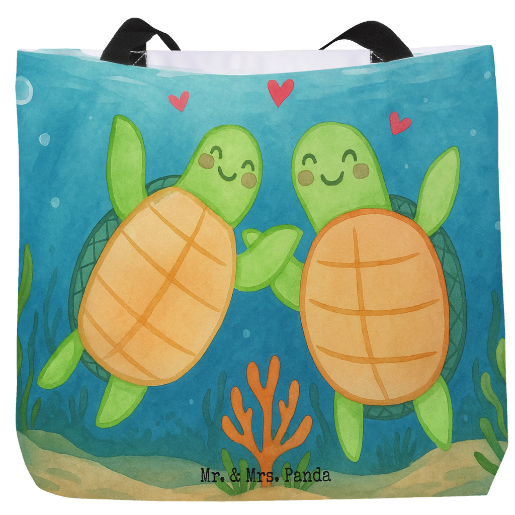 Shopper turtles Pair Design Beutel, Einkaufstasche, Tasche, Strandtasche, Einkaufsbeutel, Shopper, Schultasche, Freizeittasche, Tragebeutel, Schulbeutel, Alltagstasche, Liebe, Partner, Freund, Freundin, Ehemann, Ehefrau, Heiraten, Verlobung, Heiratsantrag, Liebesgeschenk, Jahrestag, Hocheitstag, Valentinstag, Geschenk für Frauen, Hochzeitstag, Mitbringsel, Geschenk für Freundin, Geschenk für Partner, Liebesbeweis, für Männer, für Ehemann