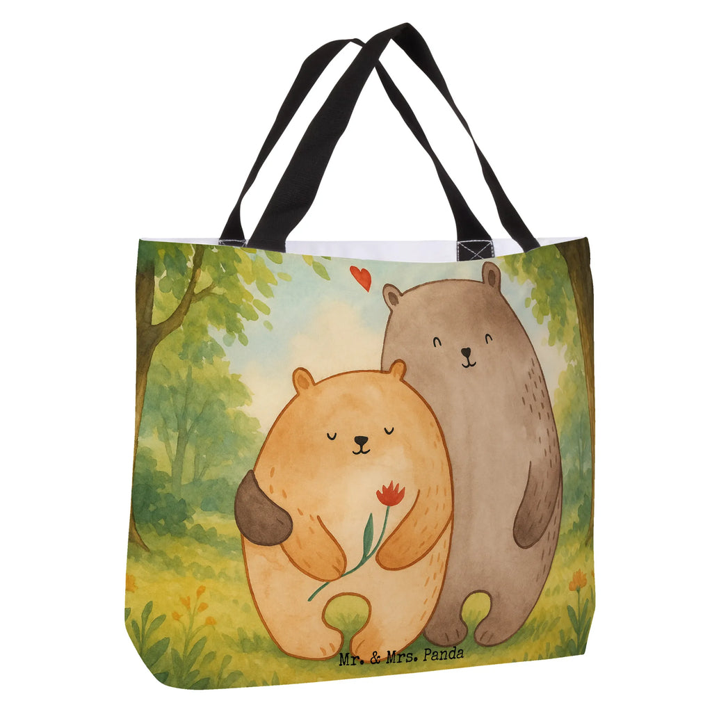 Shopper Bears in love Design Beutel, Einkaufstasche, Tasche, Strandtasche, Einkaufsbeutel, Shopper, Schultasche, Freizeittasche, Tragebeutel, Schulbeutel, Alltagstasche, Liebe, Partner, Freund, Freundin, Ehemann, Ehefrau, Heiraten, Verlobung, Heiratsantrag, Liebesgeschenk, Jahrestag, Hocheitstag, Verliebt, Verlobt, Verheiratet, Geschenk Freundin, Geschenk Freund, Liebesbeweis, Hochzeitstag, Geschenk Hochzeit, Bären, Bärchen, Bär