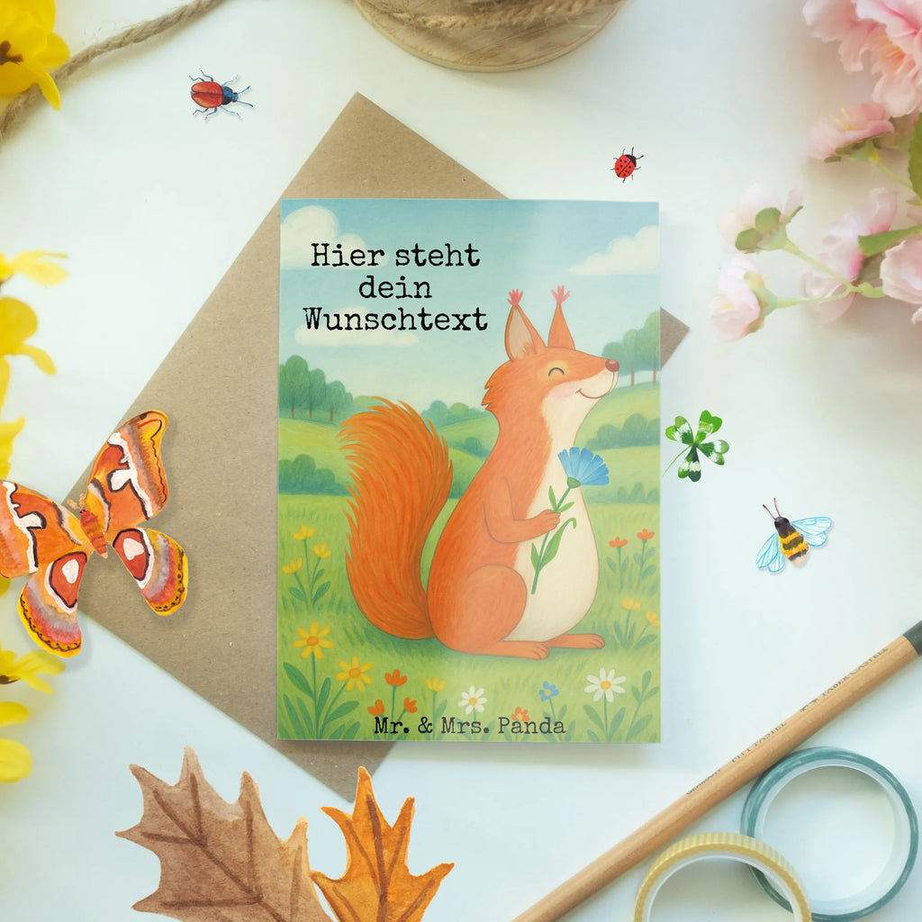 Personalised greetings card Squirrel flower Design Grußkarte mit persönlichen Nachrichten, Grußkarte als Geldgeschenk, Grußkarte mit Namen, Grußkarten personalisiert, Personalisierte Geburtstagskarte, Personalisierte Karte, Personalisierte Hochzeitskarte, Grußkarte selbst gestalten, Personalisierte Einladungskarte, Personalisiertere Klappkarte, Grußkarte selber drucken, Personalisierte Grußkarte, Personalisierte Glückwunschkarte, Tiermotive, Gute Laune, lustige Sprüche, Tiere, glücklich Spruch, Spruch Deko, Lachen, Motivation Bilder, Motivation Sprüche, Eichhorn, Spaß, Eichhörnchen, Spruch positiv