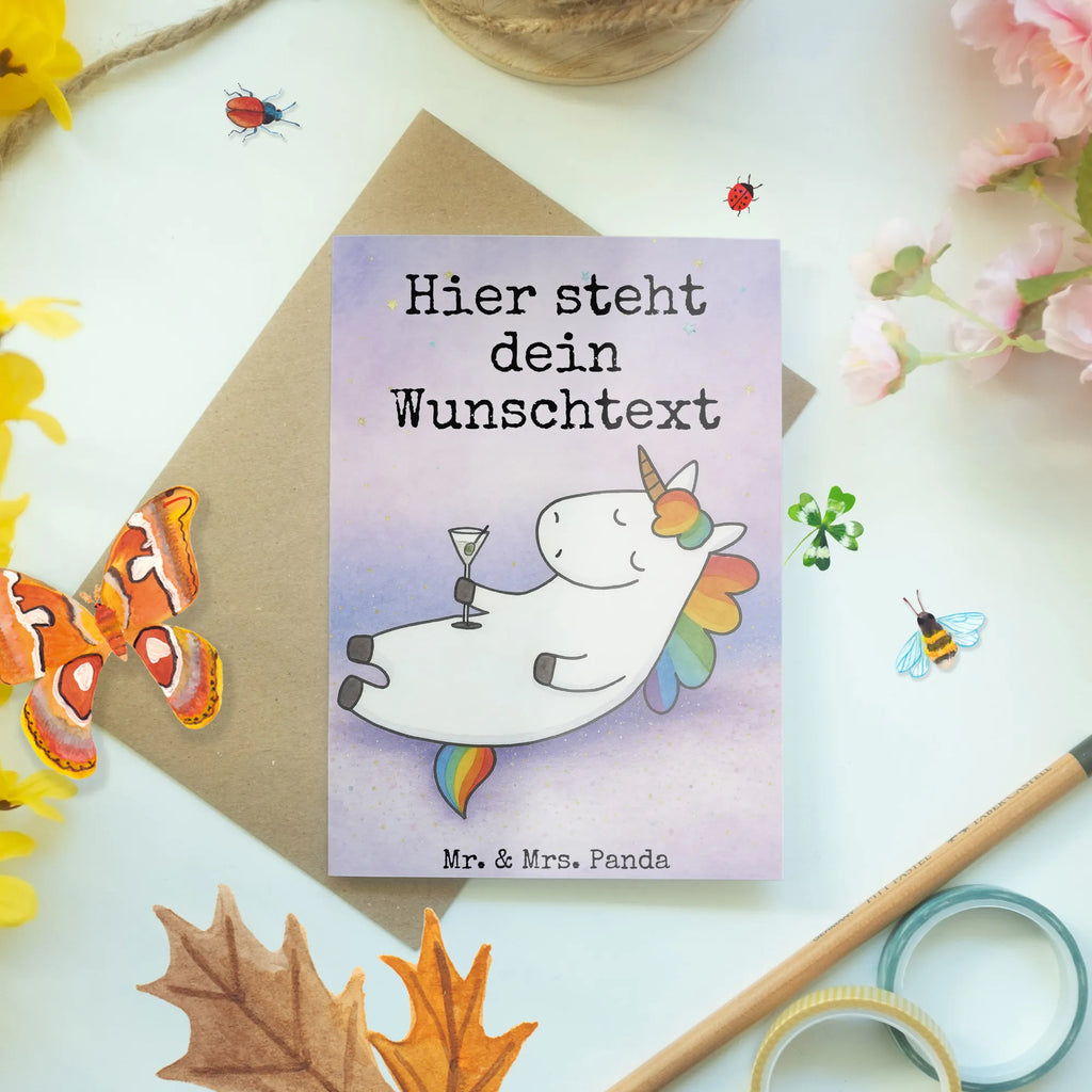 Personalised greetings card unicorn cocktail Design Grußkarte mit persönlichen Nachrichten, Personalisierte Geburtstagskarte, Personalisierte Einladungskarte, Grußkarte selber drucken, Personalisierte Karte, Grußkarte selbst gestalten, Personalisierte Grußkarte, Personalisiertere Klappkarte, Grußkarte mit Namen, Personalisierte Hochzeitskarte, Grußkarten personalisiert, Personalisierte Glückwunschkarte, Grußkarte als Geldgeschenk, Einhorn, Einhörner, Einhorn Deko, Unicorn, Rum, Spruch, Party, Geburtstag, Glitzer, Freundin, Caipirinha, Sekt, Cuba Libre, witzig, Feiern, Spaß, lustig