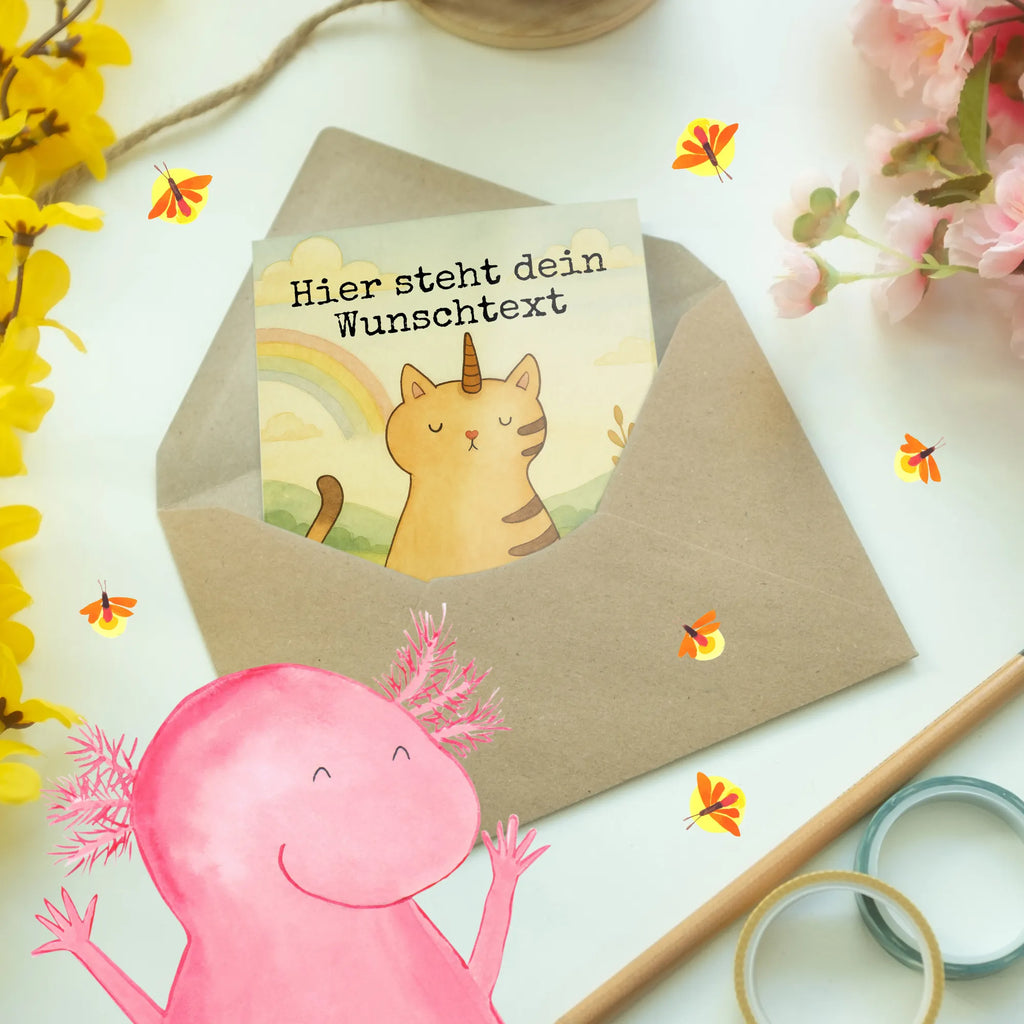 Personalised greetings card unicorn Cat Design Grußkarte selbst gestalten, Grußkarte mit Namen, Grußkarte mit persönlichen Nachrichten, Personalisierte Glückwunschkarte, Grußkarte als Geldgeschenk, Personalisierte Grußkarte, Grußkarte selber drucken, Personalisierte Karte, Personalisierte Hochzeitskarte, Personalisierte Einladungskarte, Personalisiertere Klappkarte, Personalisierte Geburtstagskarte, Grußkarten personalisiert, Einhorn, Einhörner, Einhorn Deko, Unicorn, Einhornpower, Erwachsenwerden, Katze, Katzenhorn, Regenbogen, Kittyhorn, Mieze, Katzer, Glitzer, Einhornkatze