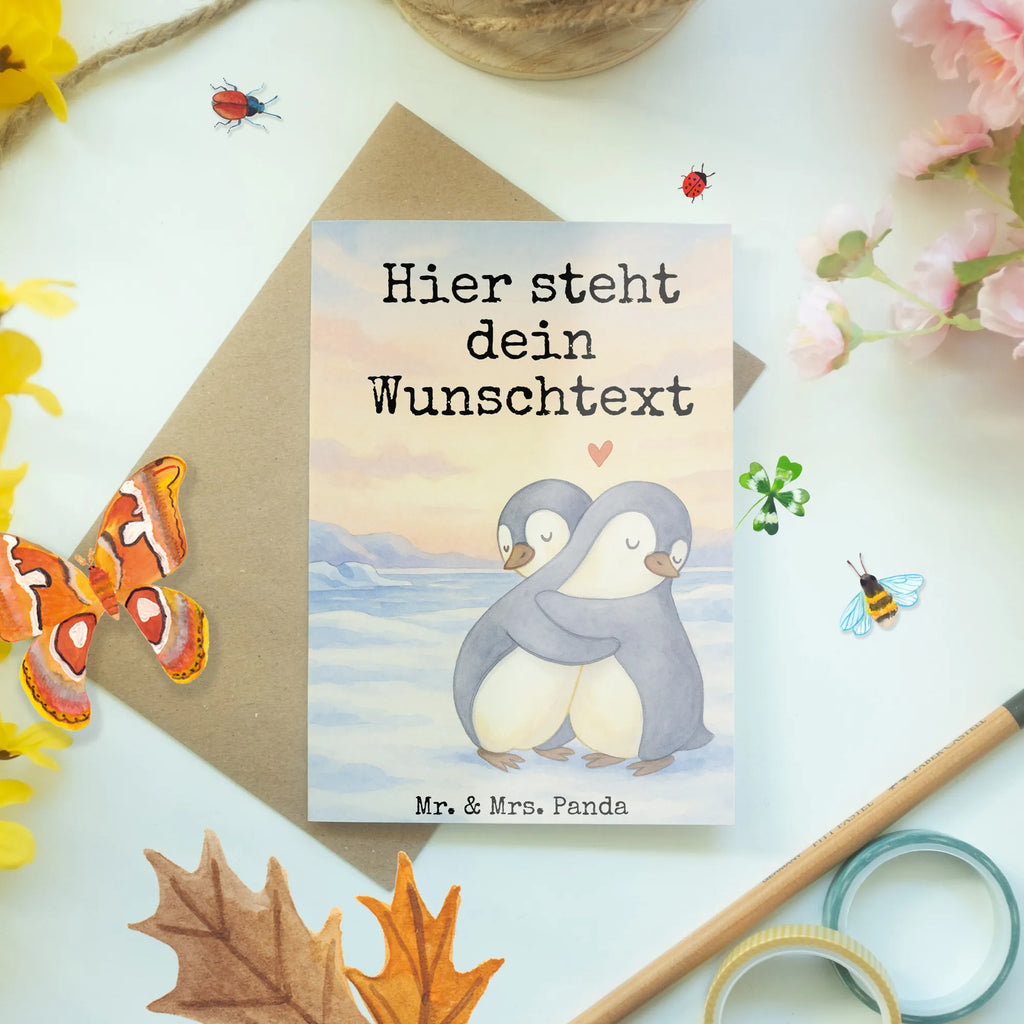 Personalised greetings card penguins Cuddle Design Personalisierte Grußkarte, Personalisiertere Klappkarte, Grußkarte selber drucken, Grußkarten personalisiert, Grußkarte als Geldgeschenk, Personalisierte Glückwunschkarte, Personalisierte Geburtstagskarte, Personalisierte Einladungskarte, Personalisierte Hochzeitskarte, Grußkarte mit Namen, Grußkarte mit persönlichen Nachrichten, Personalisierte Karte, Grußkarte selbst gestalten, Liebe, Partner, Freund, Freundin, Ehemann, Ehefrau, Heiraten, Verlobung, Heiratsantrag, Liebesgeschenk, Jahrestag, Hocheitstag, Valentinstag, Geschenk für Frauen, Liebesbeweis, Geschenk für Freundin, für Männer, Hochzeitstag, Mitbringsel, für Ehemann, Geschenk für Partner