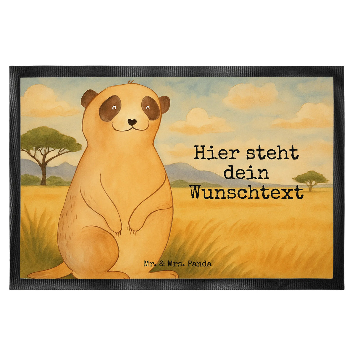 Personalized doormat Meerkat Design Africa, Africa trip, Saying, World trip, Road trip, Meerkat, Travel