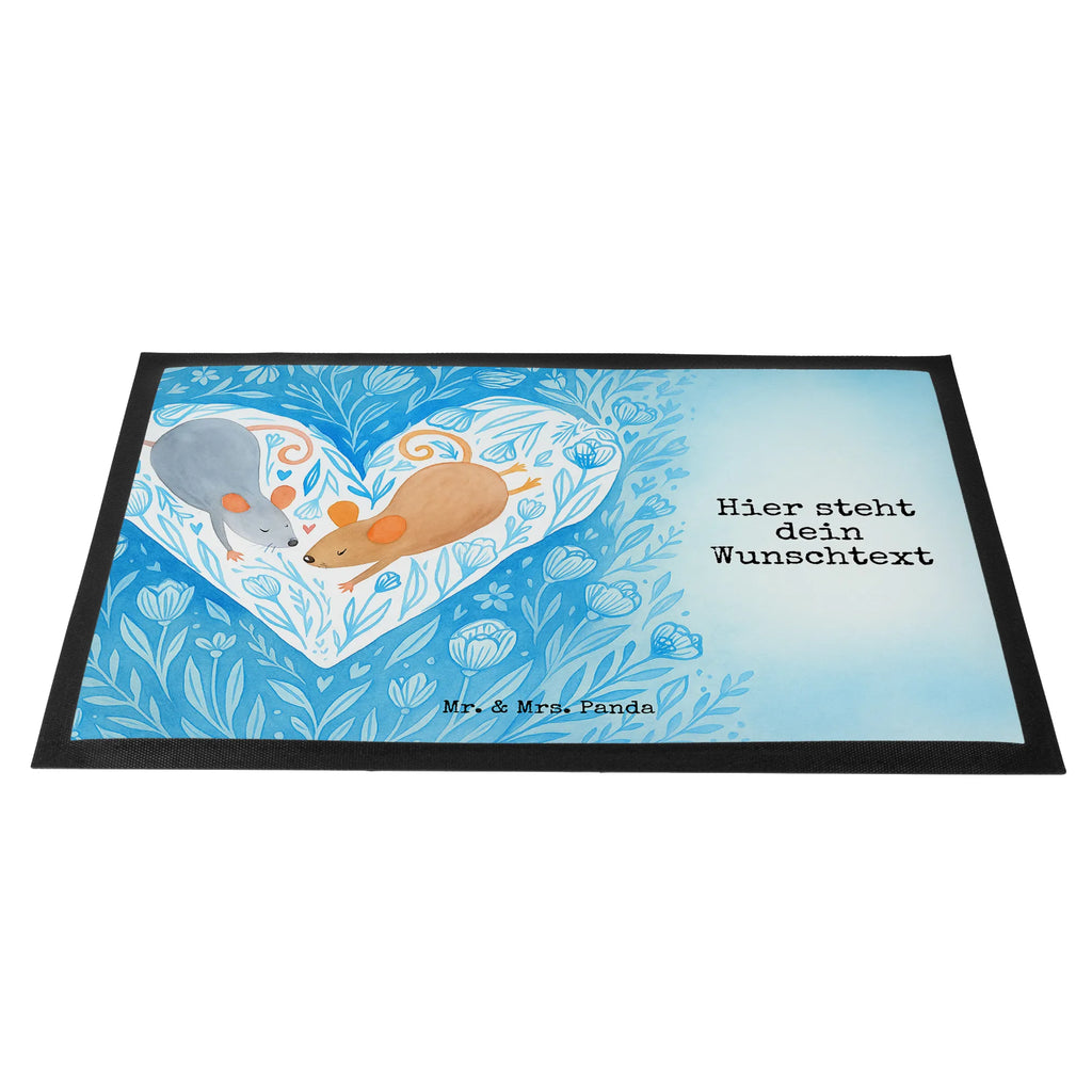 Personalized doormat Mice heart Design Fußmatte bedrucken, Personalisierte Fußmatte, Türvorleger mit Namen, Türvorleger personalisiert, Fußmatte mit Namen, Personalisiert, Personalisieruung, Namensfussmatte, Wunschnamen, Bedrucken, Haustürmatte personalisiert, Liebe, Partner, Freund, Freundin, Ehemann, Ehefrau, Heiraten, Verlobung, Heiratsantrag, Liebesgeschenk, Jahrestag, Hocheitstag, Lieblingsmensch, Liebesbeweis, Maus, Liebesbotschaft, Mäuse, Gemeinsamkeit, Love, Geschenk für zwei, Hochzeit