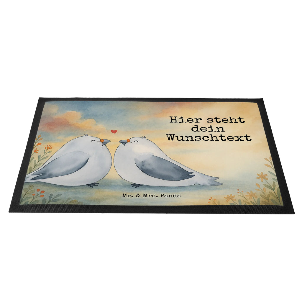 Personalized doormat Turtledoves in love Design Fußmatte mit Namen, Personalisieruung, Personalisierte Fußmatte, Namensfussmatte, Fußmatte bedrucken, Wunschnamen, Haustürmatte personalisiert, Türvorleger personalisiert, Personalisiert, Türvorleger mit Namen, Bedrucken, Liebe, Partner, Freund, Freundin, Ehemann, Ehefrau, Heiraten, Verlobung, Heiratsantrag, Liebesgeschenk, Jahrestag, Hocheitstag, Tauben, Verliebt, Geschenk Hochzeit, Liebesbeweis, Turteltäubchen, Turteltauben, Verheiratet, Geschenk Freundin, Geschenk Freund, Verlobt, Hochzeitstag