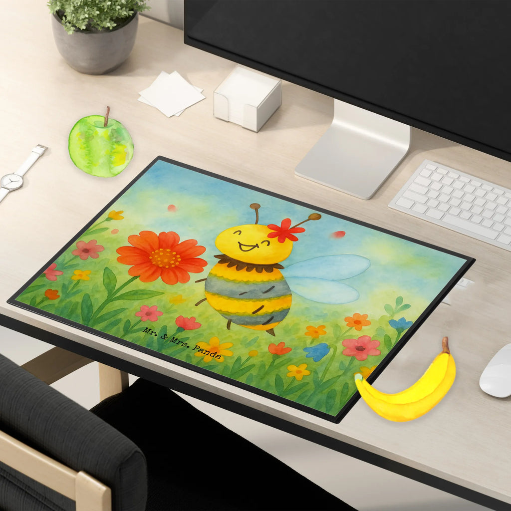 Schreibtischunterlage Biene Blume Design Schreibunterlage, Schreibtischauflage, Bürobedarf, Büroartikel, Schreibwaren, Schreibtisch Unterlagen, Schreibtischunterlage Groß, Biene, Wespe, Hummel